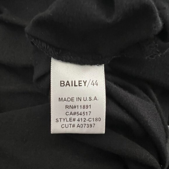 Bailey 44 Cutout Long Sleeve Top Medium Raw Hem Chic Whimsigoth - Picture 7 of 11